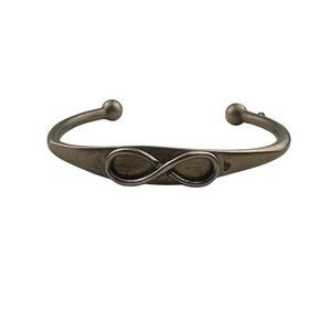 Silvana K Mixed Metal Cuff Bracelet Infinity Symbol